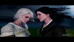 Ciri & Yennefer Hiding Their Secret W/ Dialogue