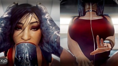 Ada Wong X Test Subject [X3D]